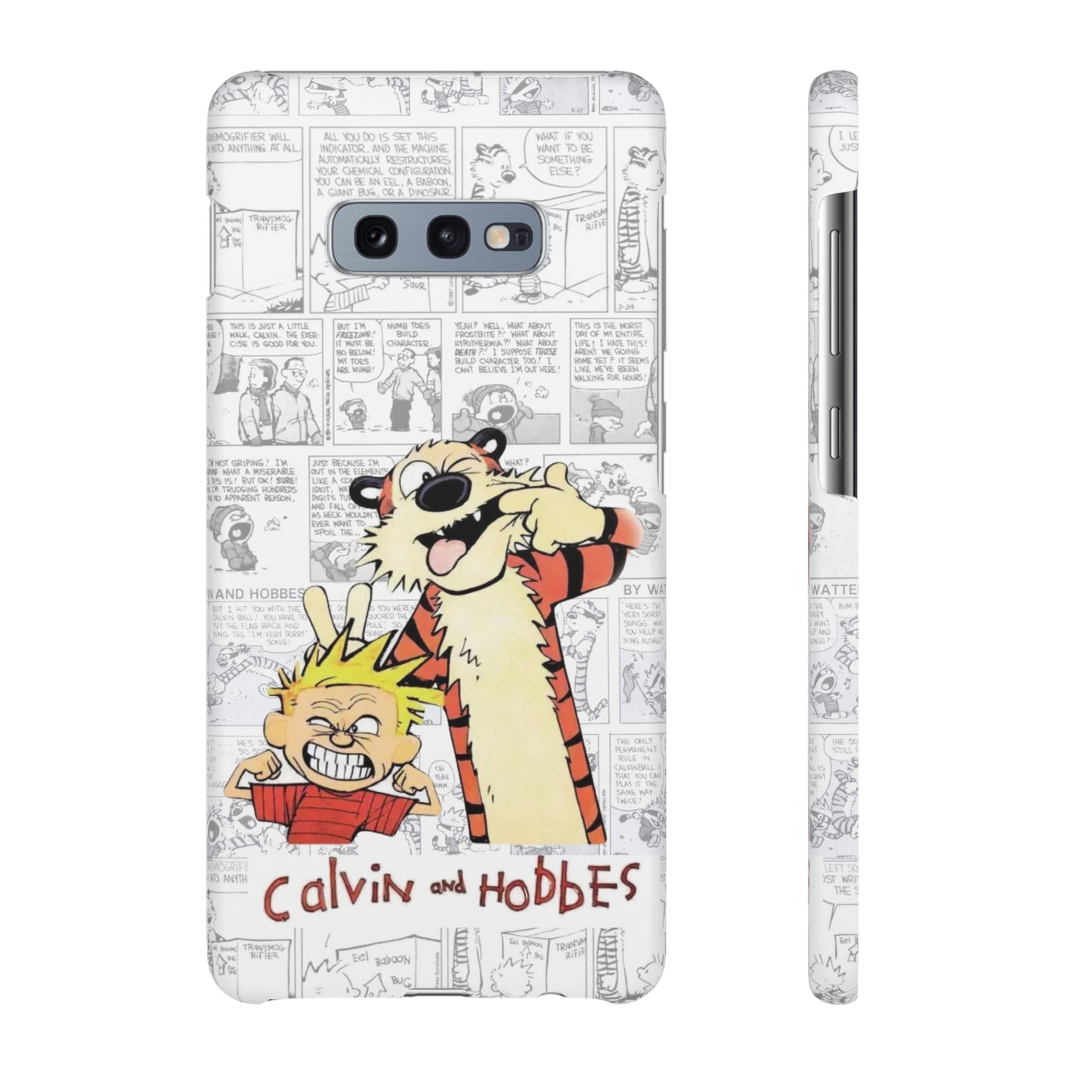 Calvin and Hobbes Comic Unique Case IPhone, Samsung, Google Pixel