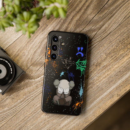 Kaws Graffiti Rugged Phone Case for iPhone and Samsung