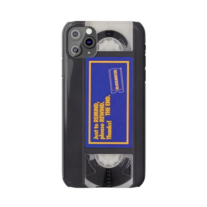 Vintage Original Blockbuster VHS Retro iPhone Case