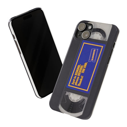 Vintage Original Blockbuster VHS Retro iPhone Case