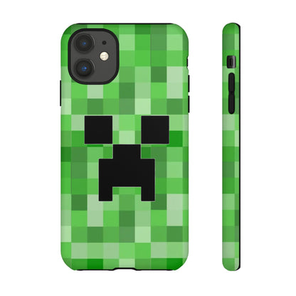 Creeper Minecraft Rugged Phone Case for IPhone, Samsung, Google