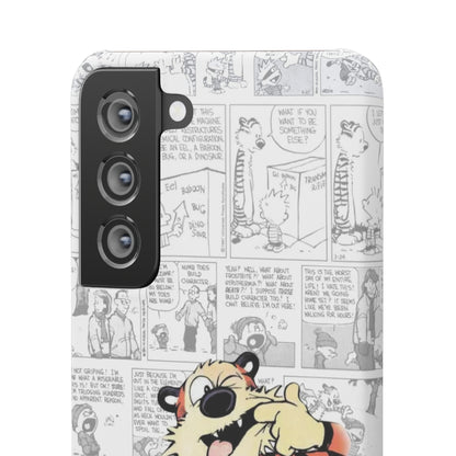 Calvin and Hobbes Comic Unique Case IPhone, Samsung, Google Pixel