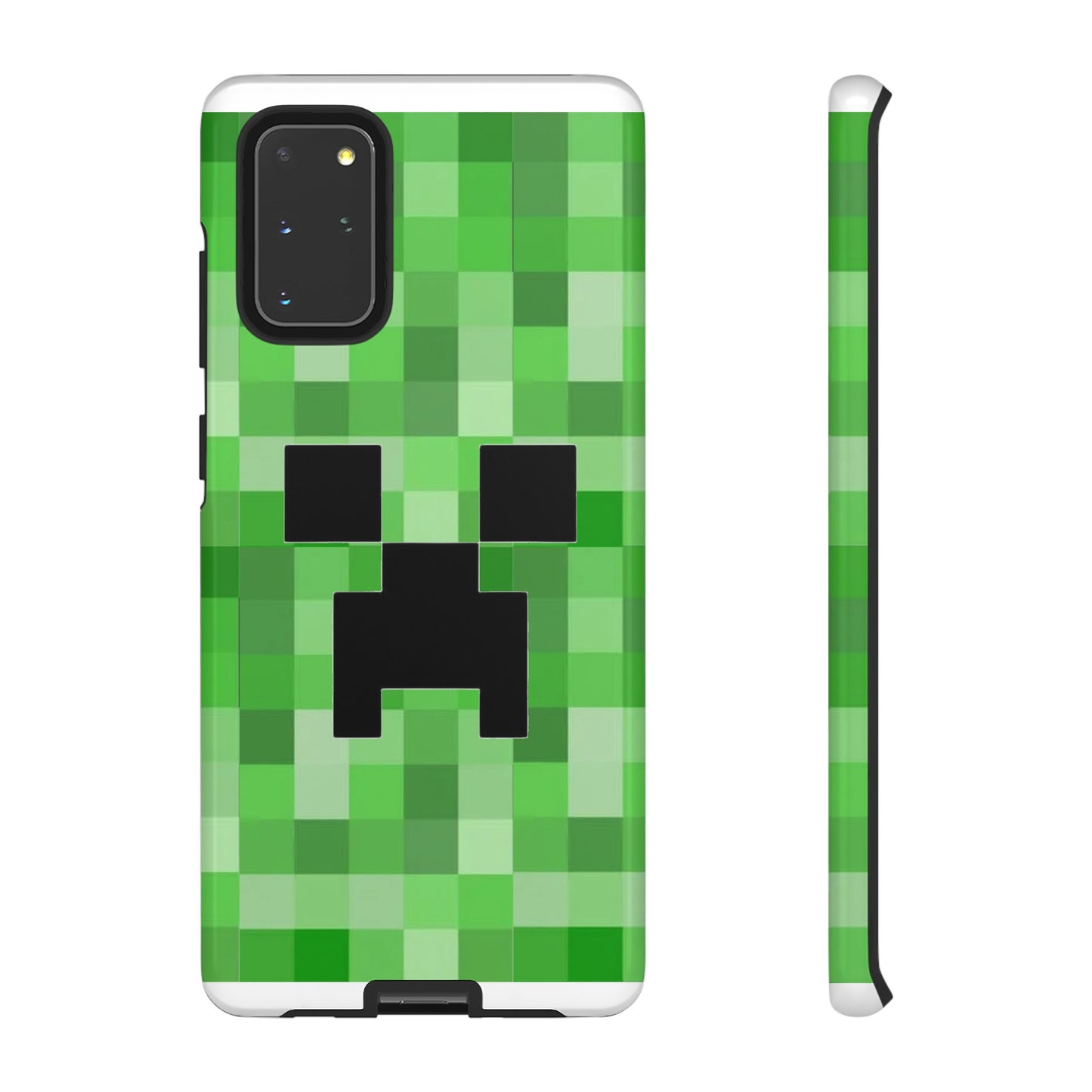 Creeper Minecraft Rugged Phone Case for IPhone, Samsung, Google