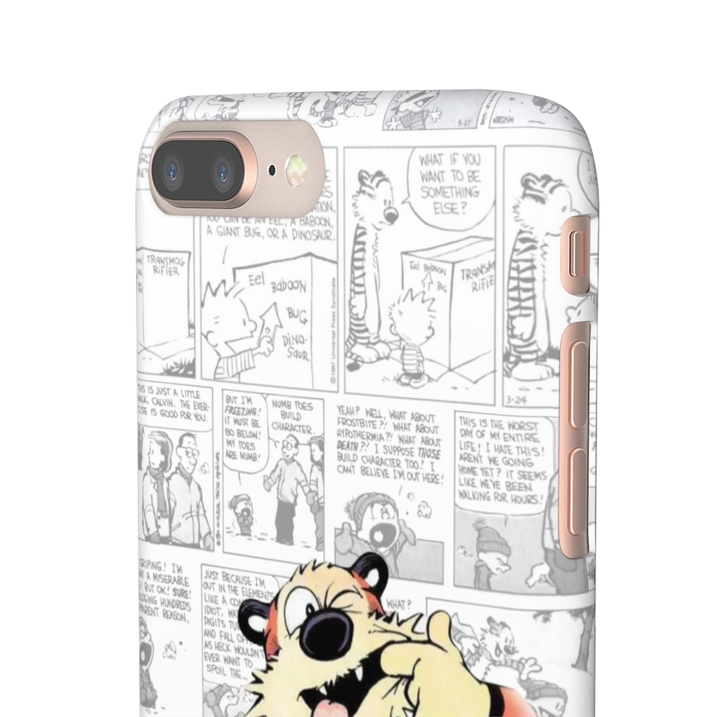 Calvin and Hobbes Comic Unique Case IPhone, Samsung, Google Pixel