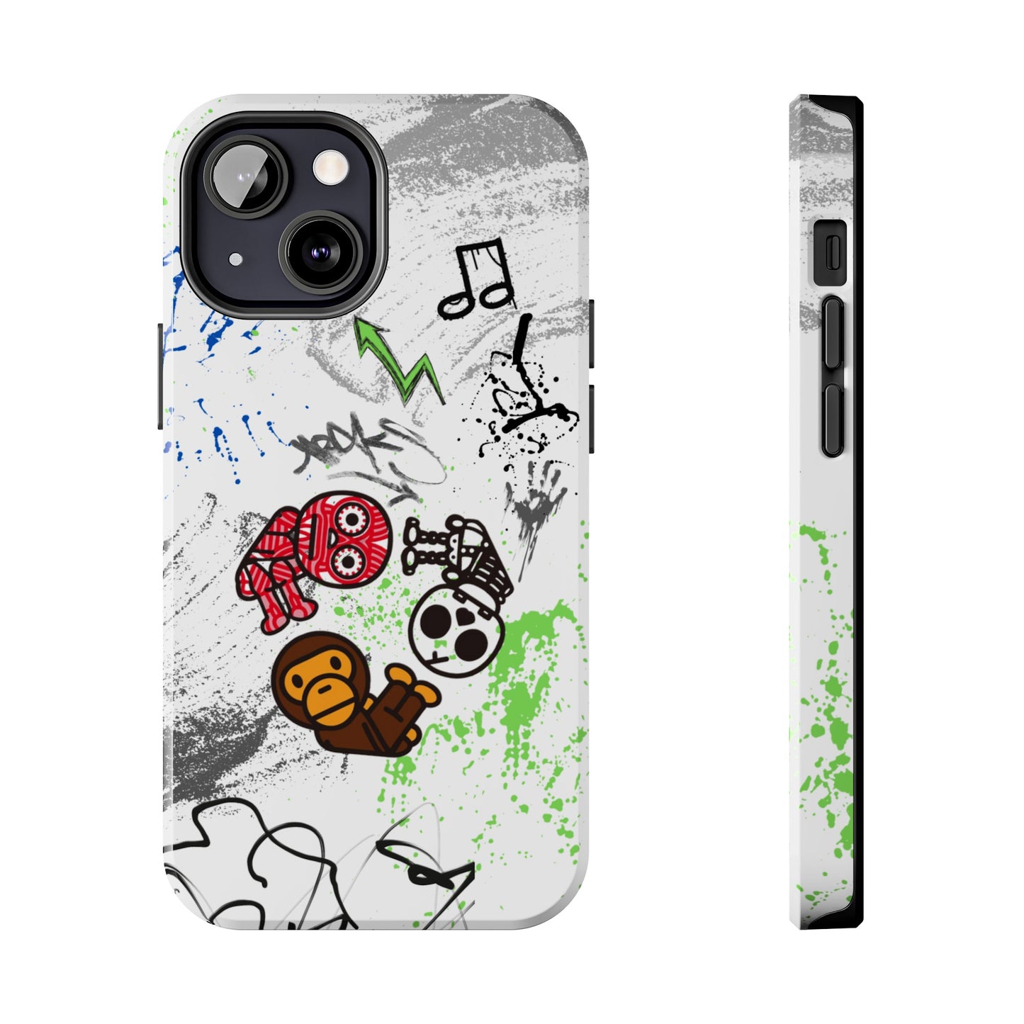 Graffiti Bape Style Phone Case for iPhone and Samsung