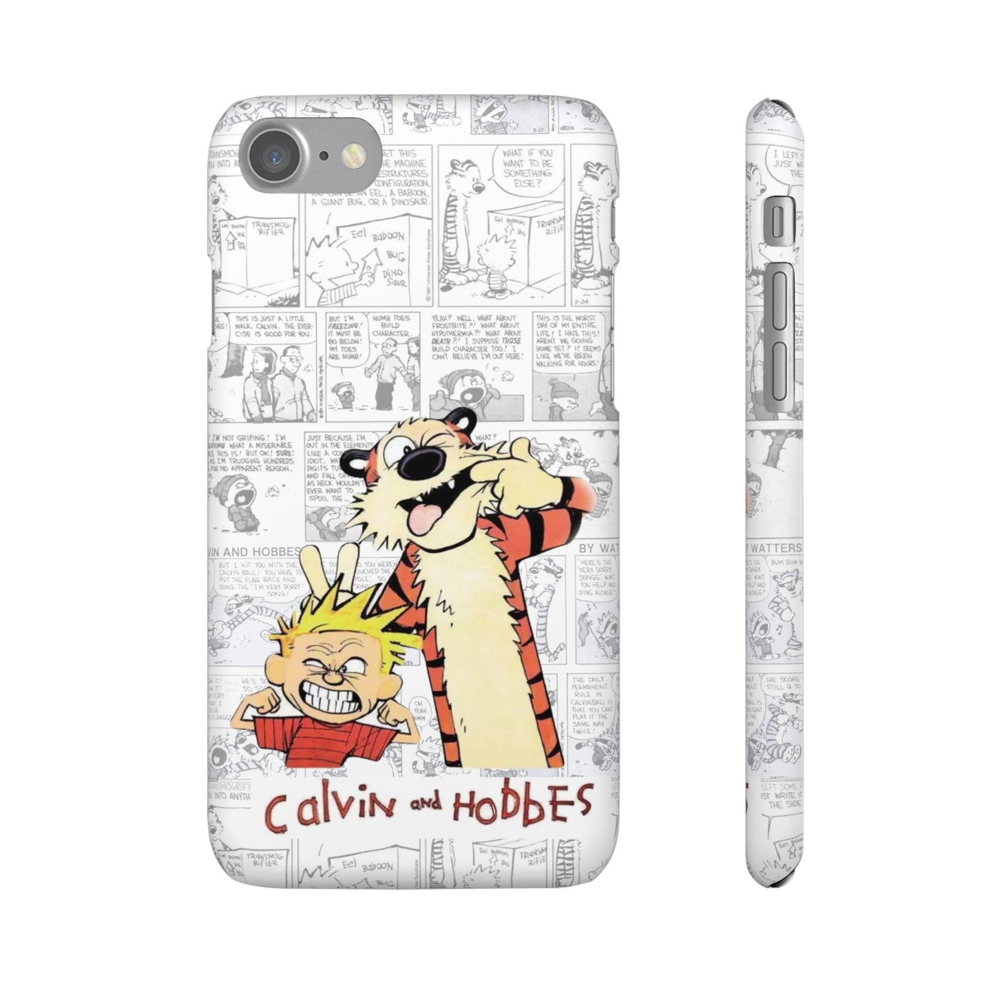 Calvin and Hobbes Comic Unique Case IPhone, Samsung, Google Pixel