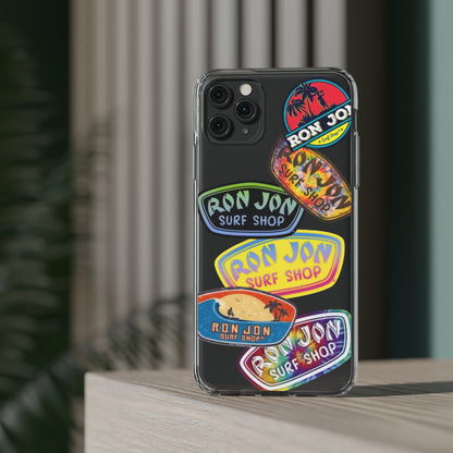 Ron Jon Surf Summer Collage Clear Case iPhone Samsung Galaxy