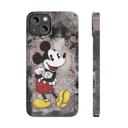 Vintage Style Mickey Slim iPhone Case