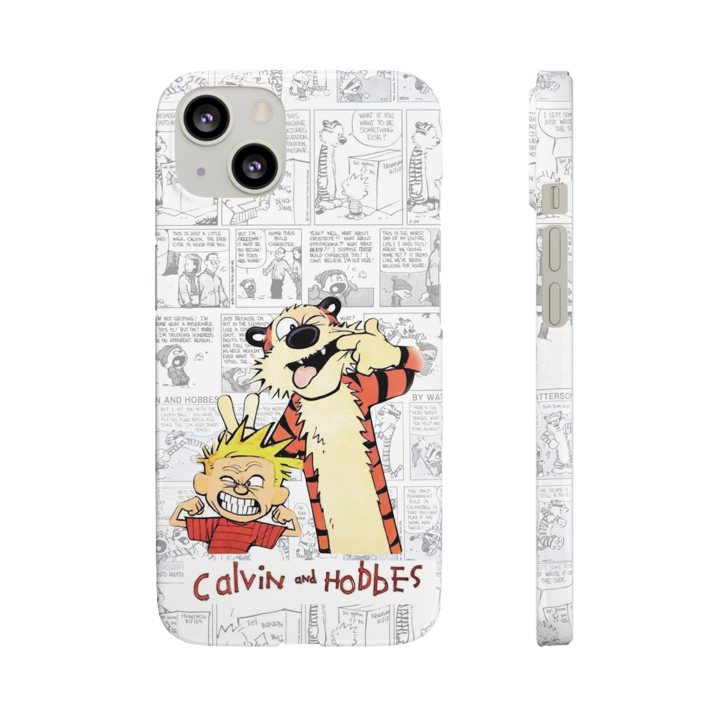 Calvin and Hobbes Comic Unique Case IPhone, Samsung, Google Pixel