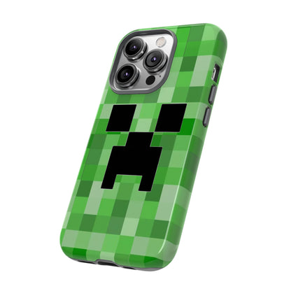 Creeper Minecraft Rugged Phone Case for IPhone, Samsung, Google