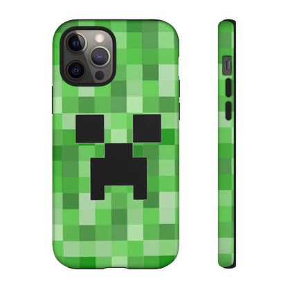 Creeper Minecraft Rugged Phone Case for IPhone, Samsung, Google