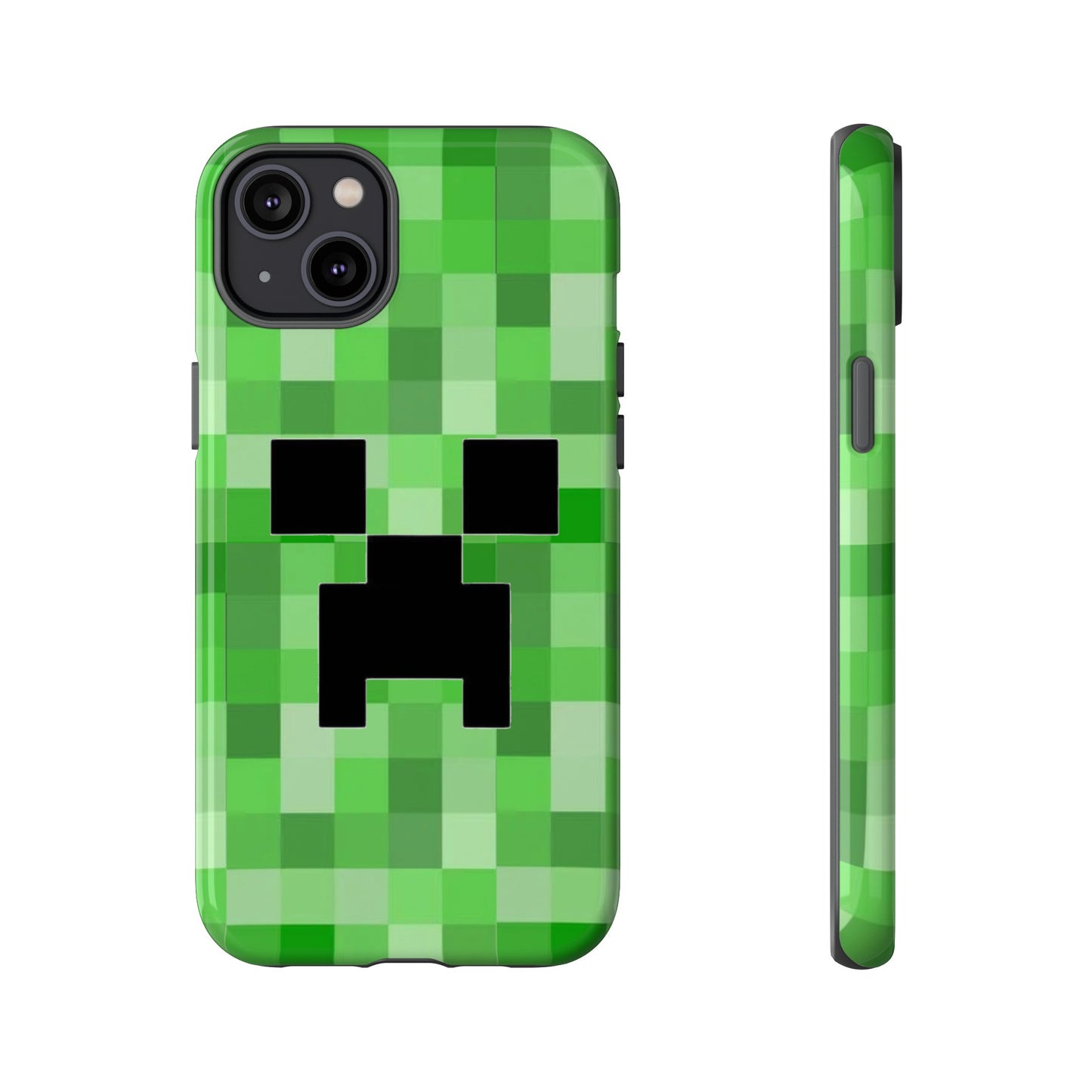 Creeper Minecraft Rugged Phone Case for IPhone, Samsung, Google