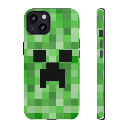 Creeper Minecraft Rugged Phone Case for IPhone, Samsung, Google