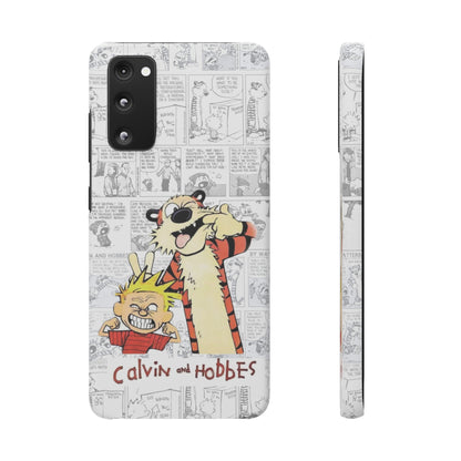 Calvin and Hobbes Comic Unique Case IPhone, Samsung, Google Pixel