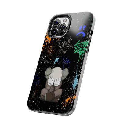 Kaws Graffiti Rugged Phone Case for iPhone and Samsung