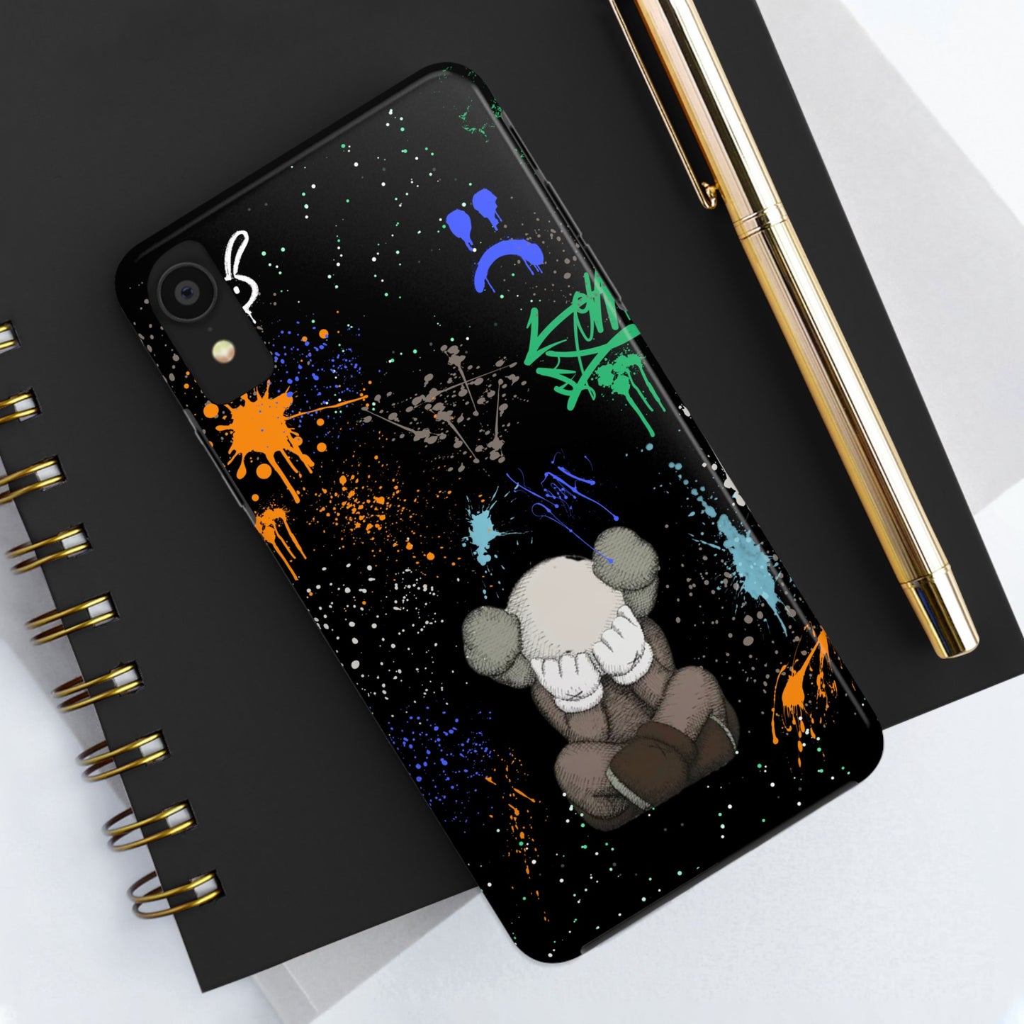 Kaws Graffiti Rugged Phone Case for iPhone and Samsung