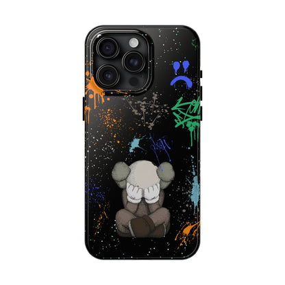 Kaws Graffiti Rugged Phone Case for iPhone and Samsung