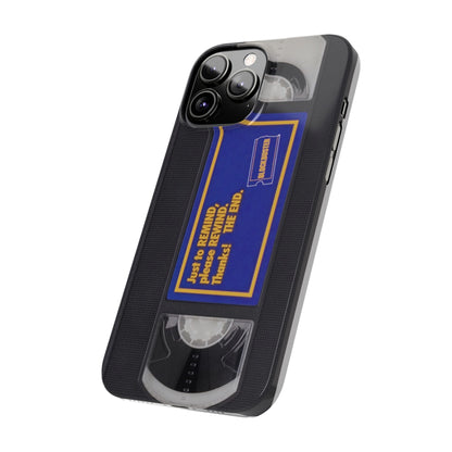 Vintage Original Blockbuster VHS Retro iPhone Case