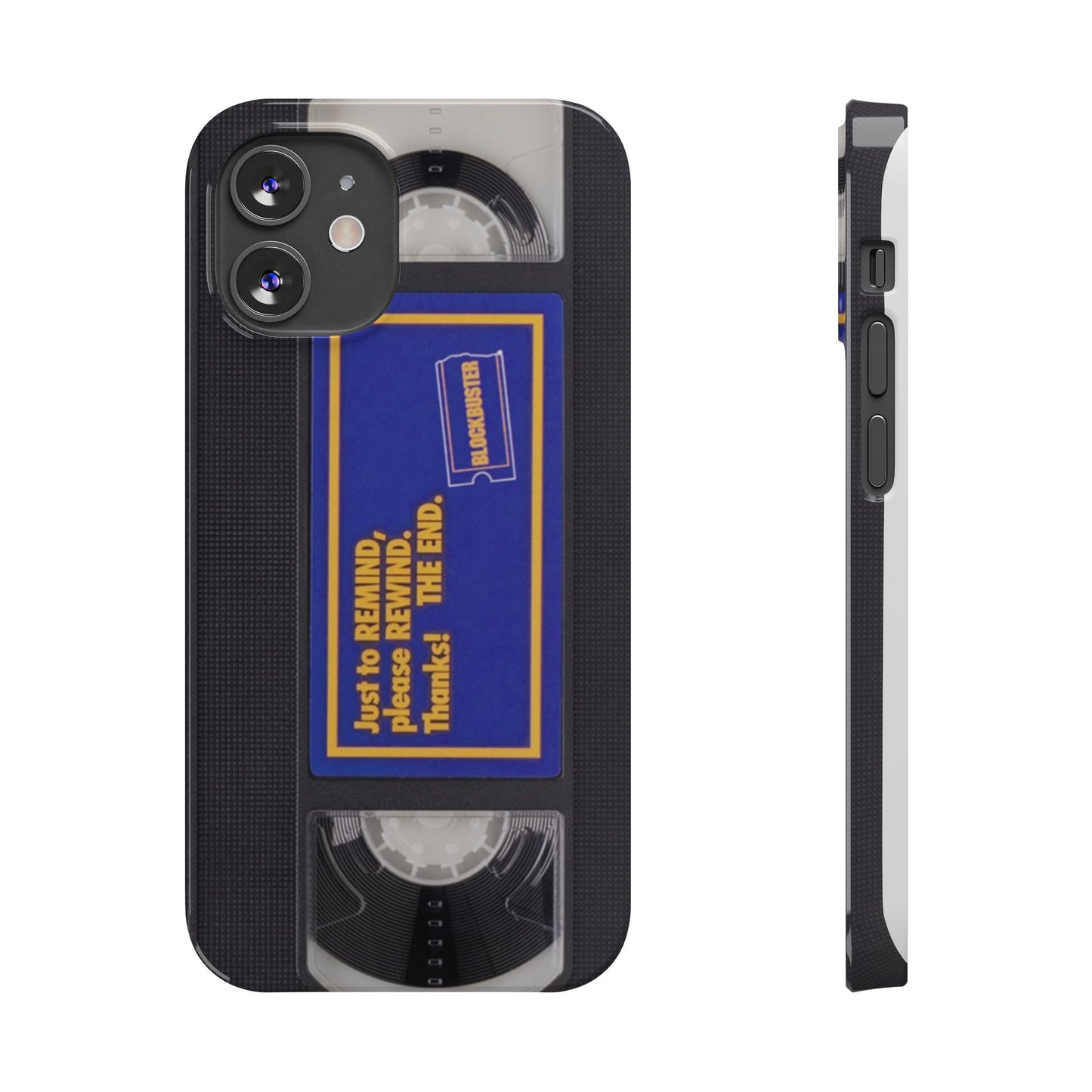 Vintage Original Blockbuster VHS Retro iPhone Case