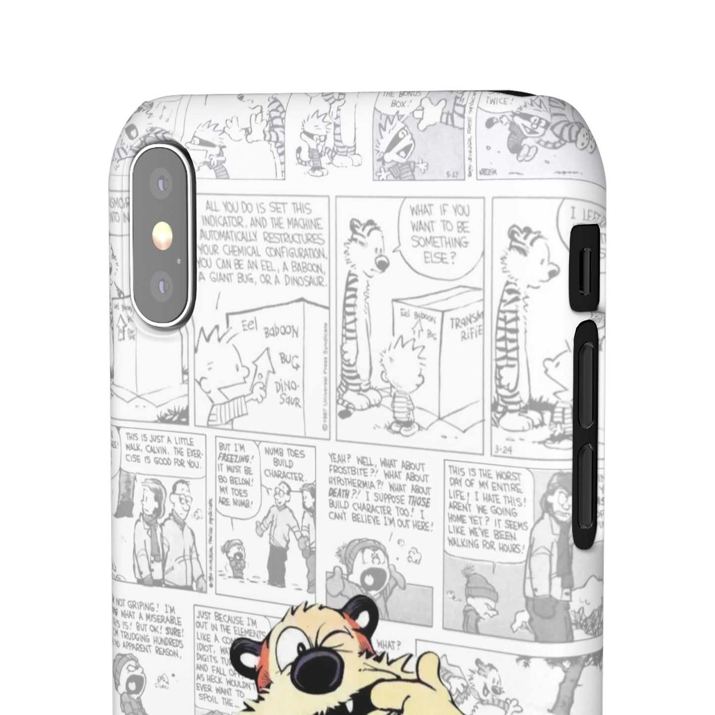 Calvin and Hobbes Comic Unique Case IPhone, Samsung, Google Pixel