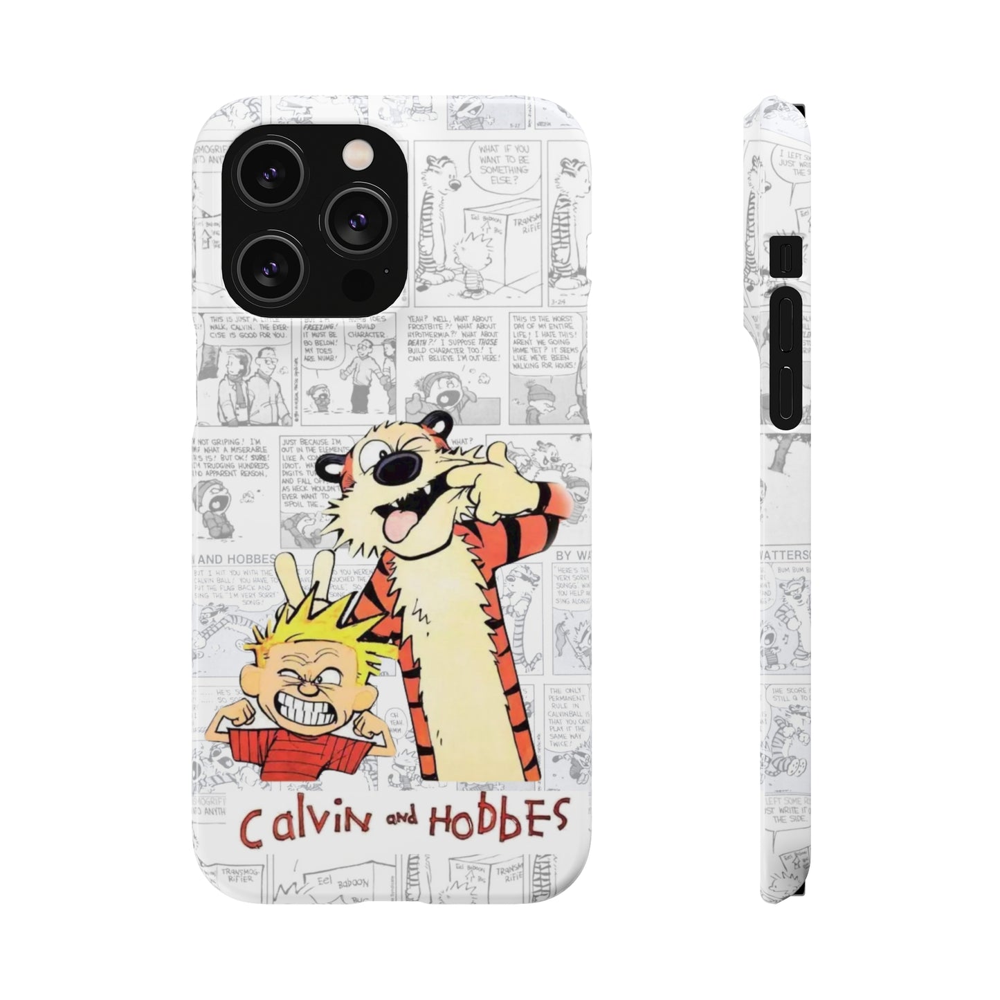 Calvin and Hobbes Comic Unique Case IPhone, Samsung, Google Pixel