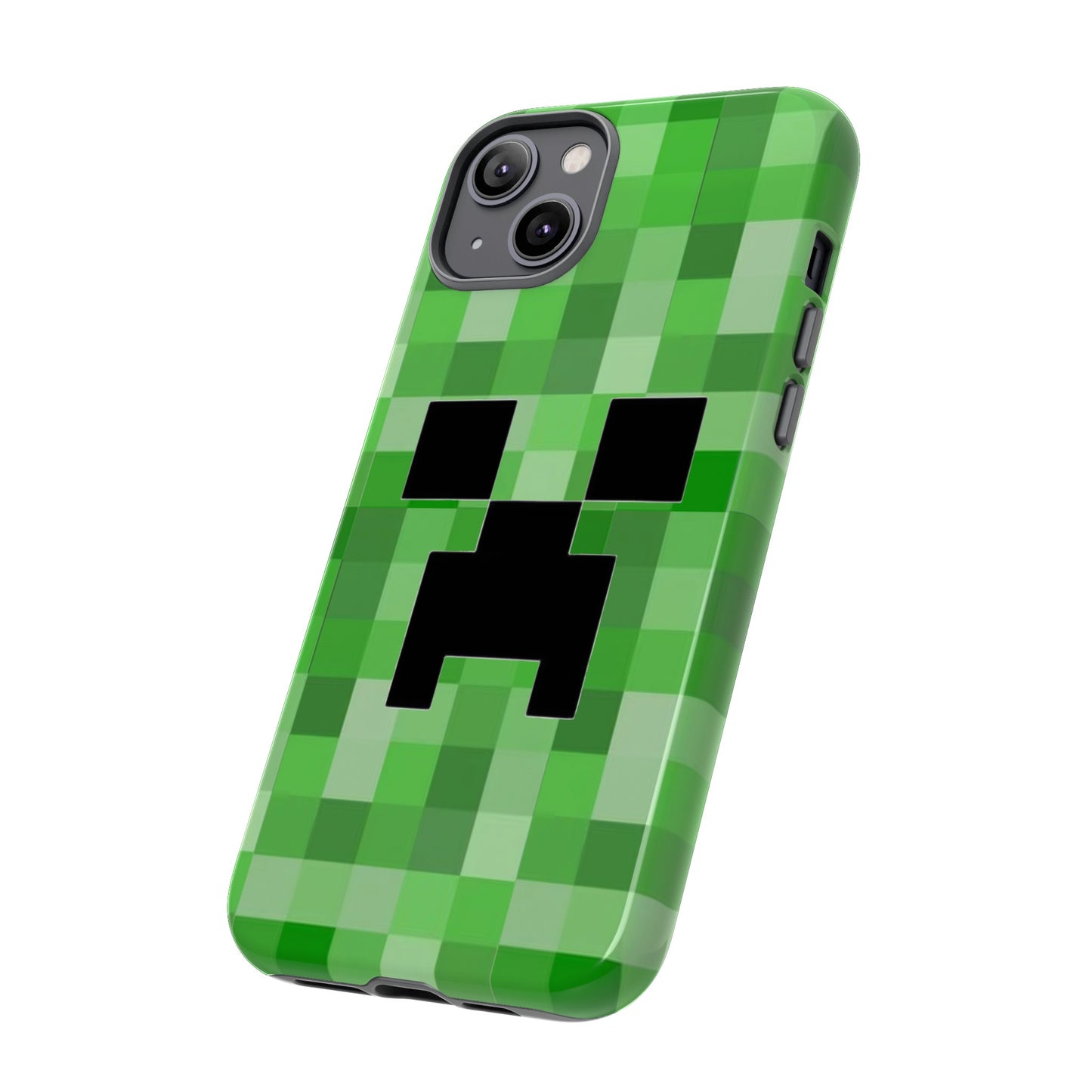 Creeper Minecraft Rugged Phone Case for IPhone, Samsung, Google