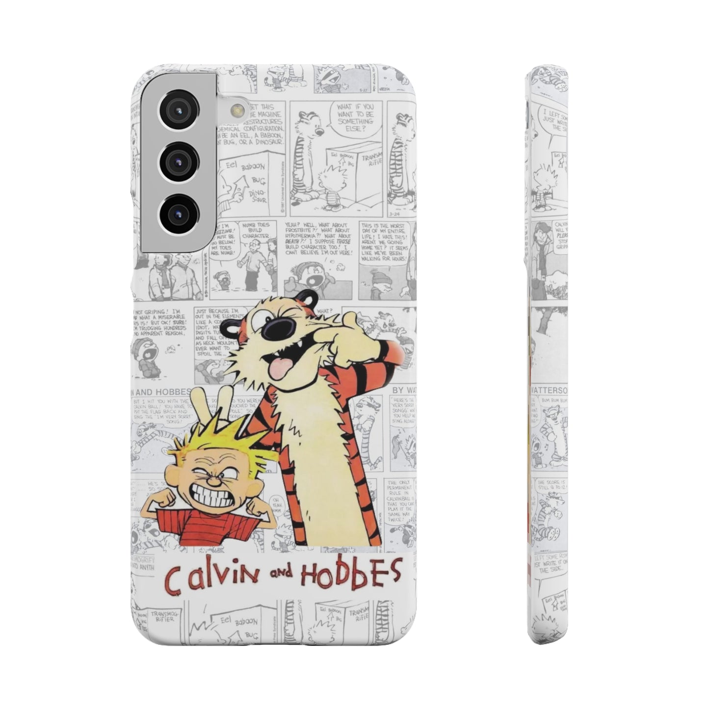 Calvin and Hobbes Comic Unique Case IPhone, Samsung, Google Pixel