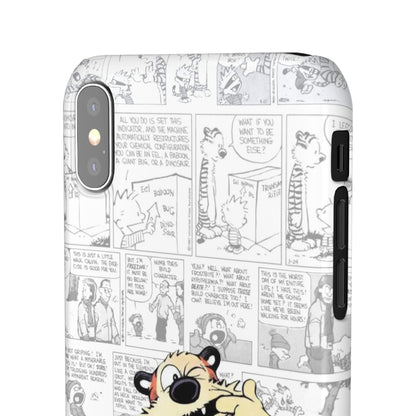 Calvin and Hobbes Comic Unique Case IPhone, Samsung, Google Pixel