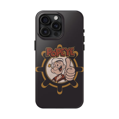 Vintage Popeye The Sailor iPhone Rugged Case