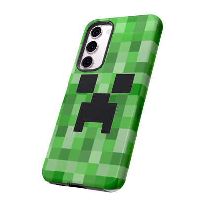 Creeper Minecraft Rugged Phone Case for IPhone, Samsung, Google