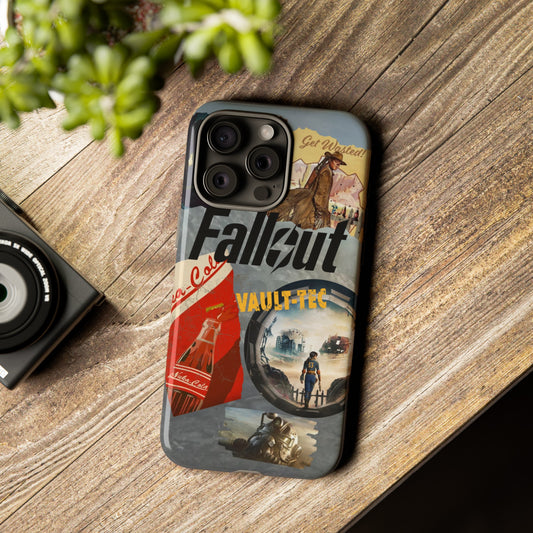 Fallout Collage Style Rugged Case for iPhone and Samsung Galaxy