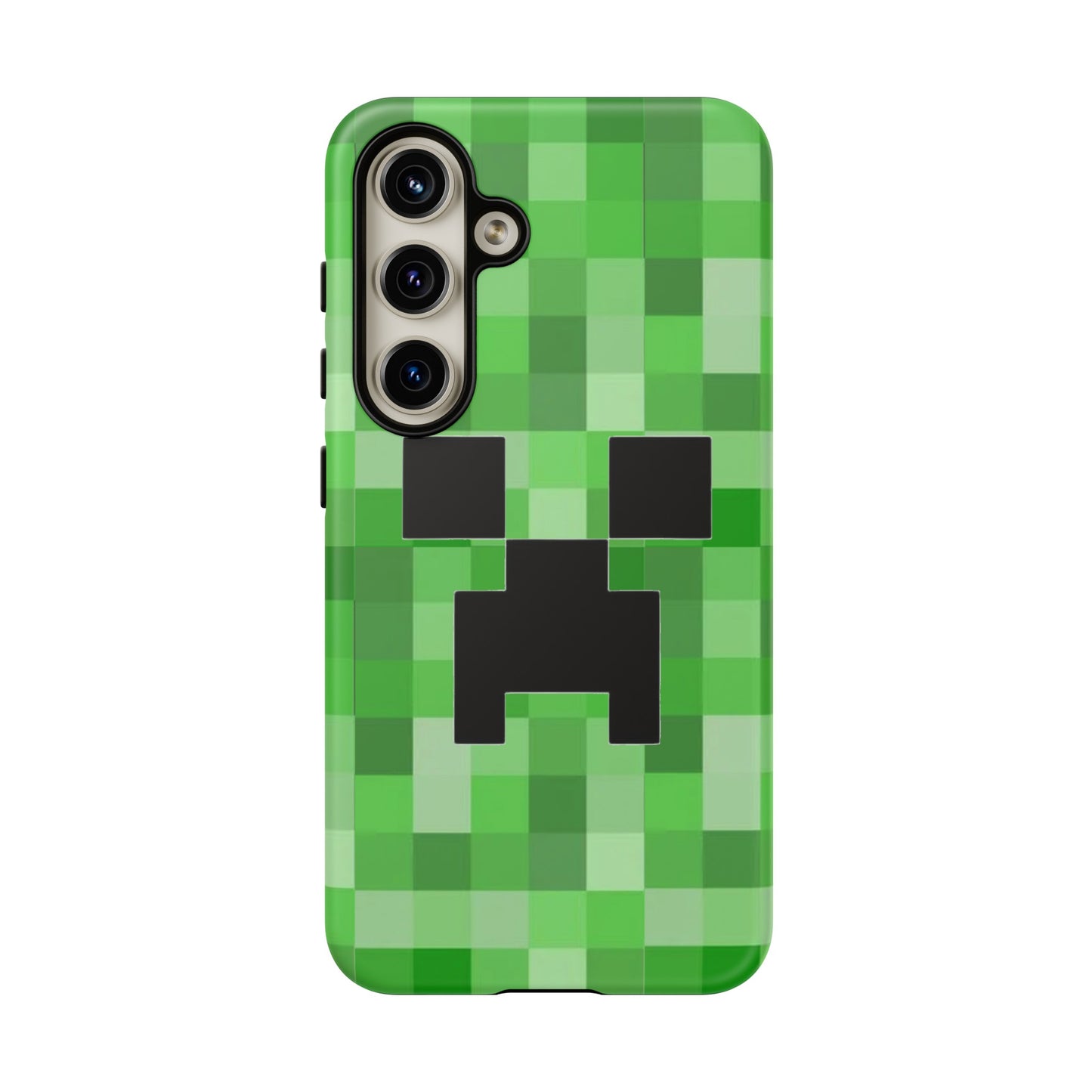 Creeper Minecraft Rugged Phone Case for IPhone, Samsung, Google