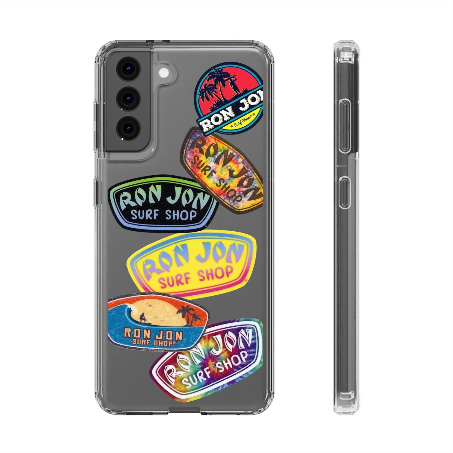 Ron Jon Surf Summer Collage Clear Case iPhone Samsung Galaxy