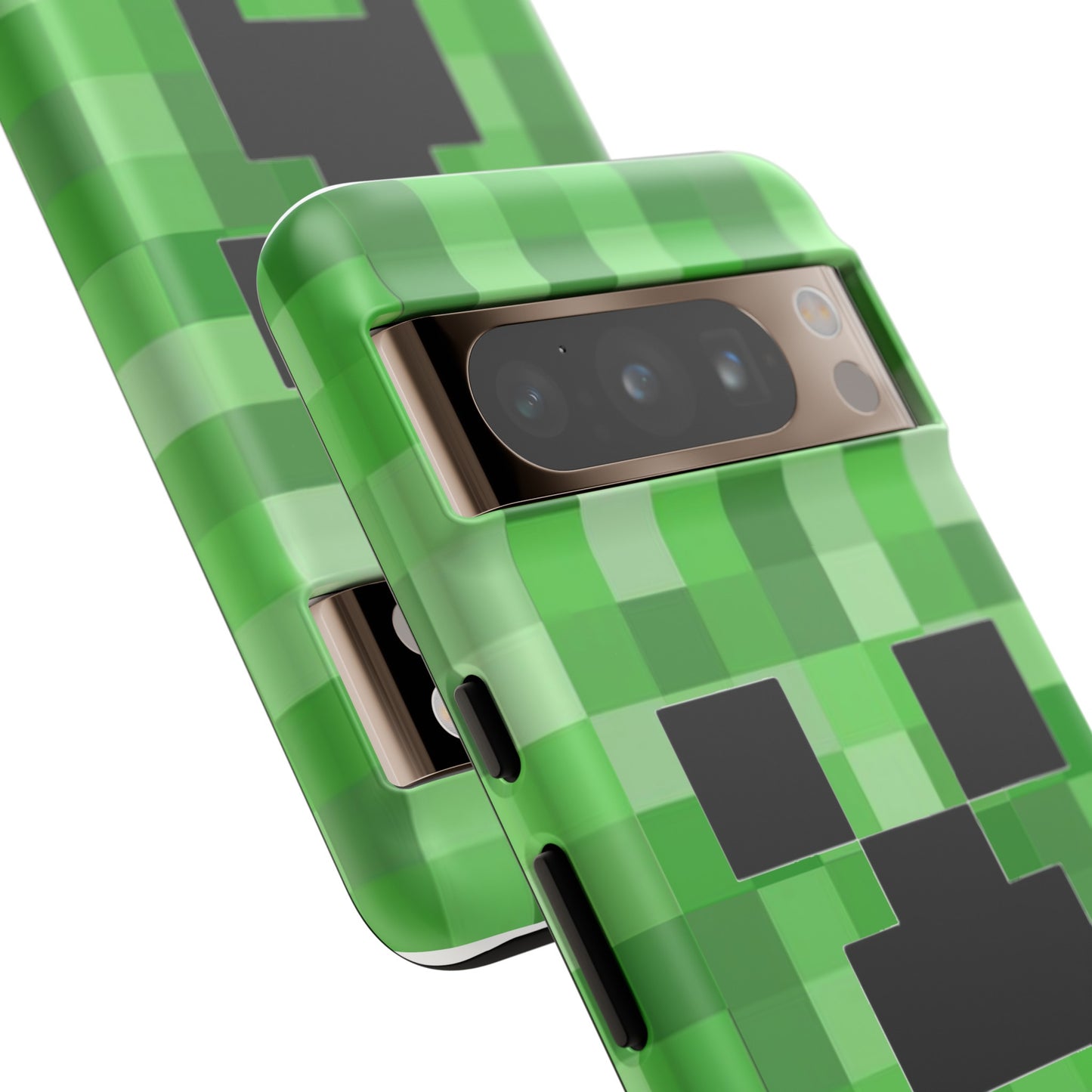 Creeper Minecraft Rugged Phone Case for IPhone, Samsung, Google