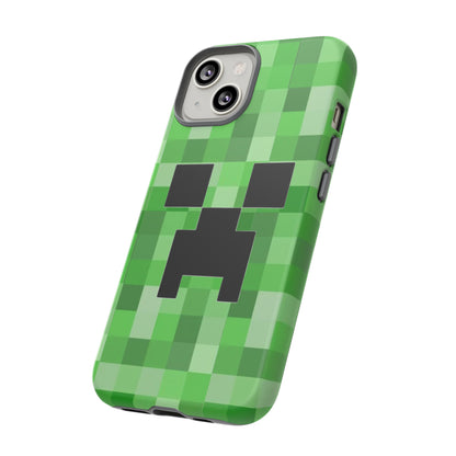 Creeper Minecraft Rugged Phone Case for IPhone, Samsung, Google