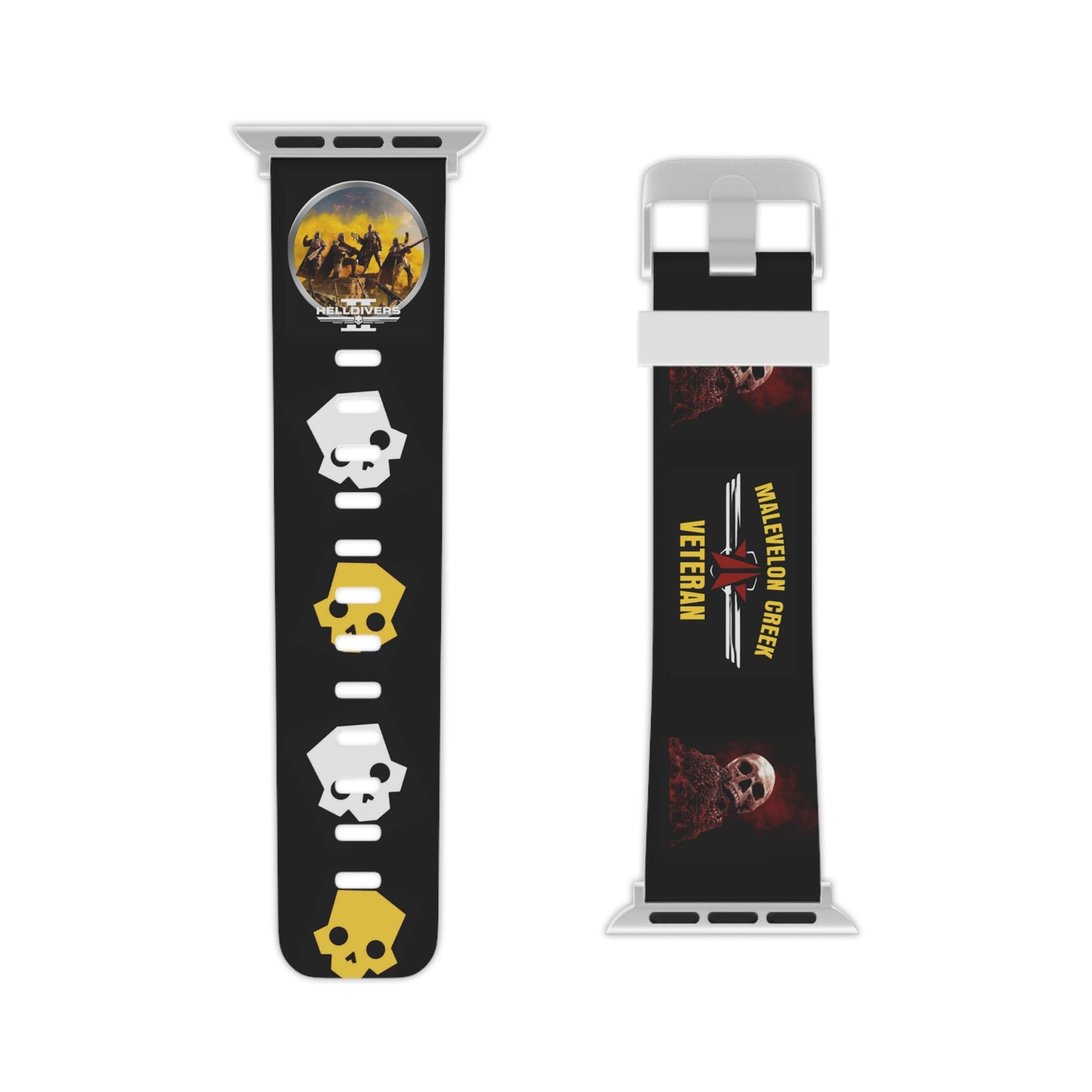 Helldivers 2 Malevelon Creek Veteran Apple Watch Band