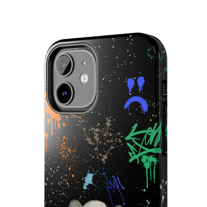 Kaws Graffiti Rugged Phone Case for iPhone and Samsung