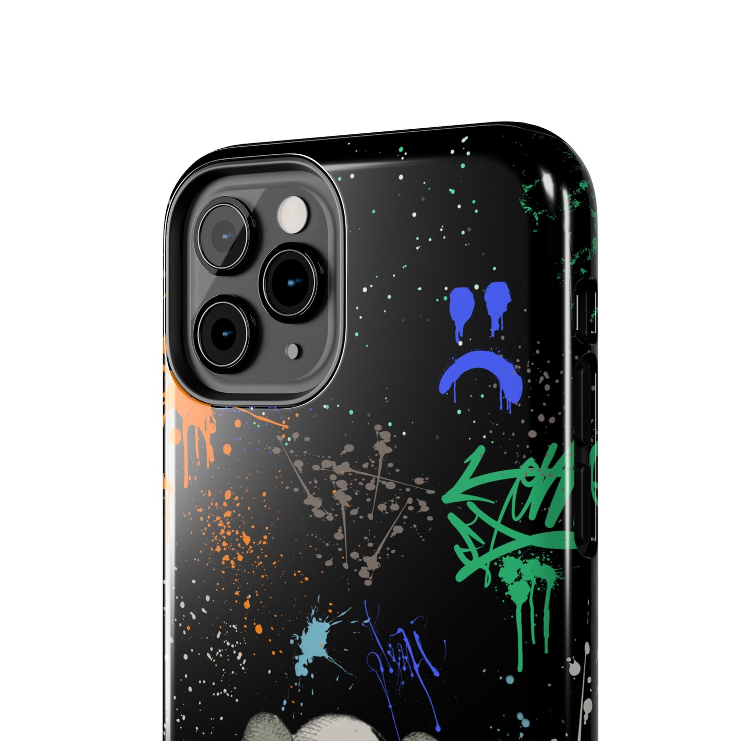 Kaws Graffiti Rugged Phone Case for iPhone and Samsung