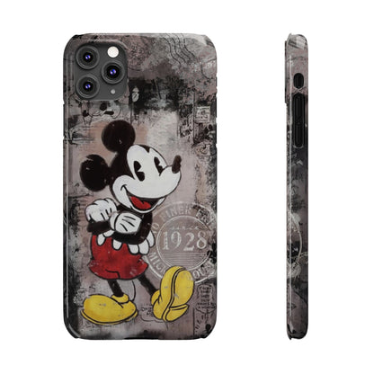 Vintage Style Mickey Slim iPhone Case