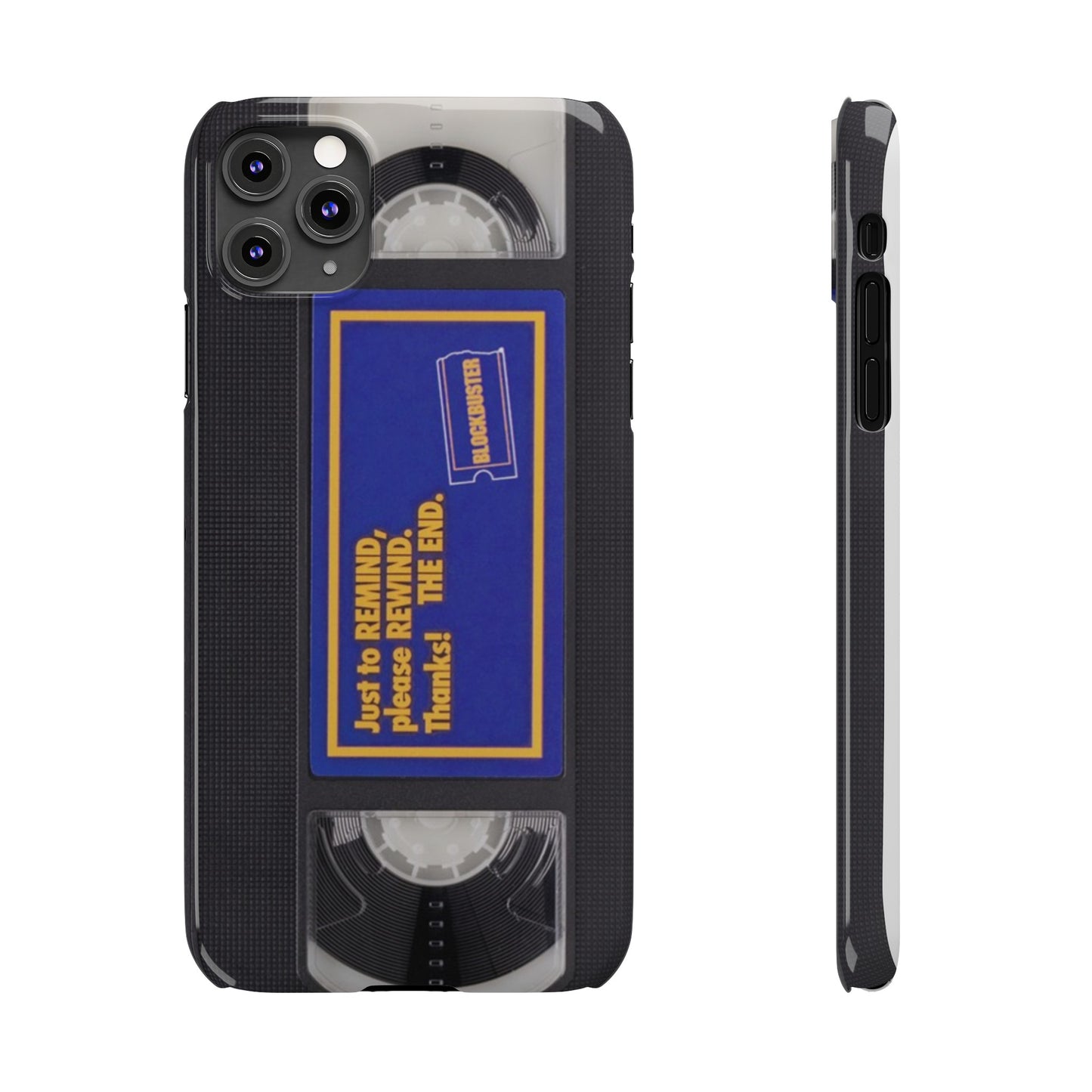 Vintage Original Blockbuster VHS Retro iPhone Case