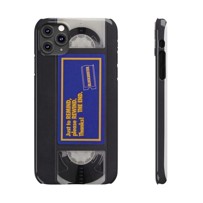 Vintage Original Blockbuster VHS Retro iPhone Case