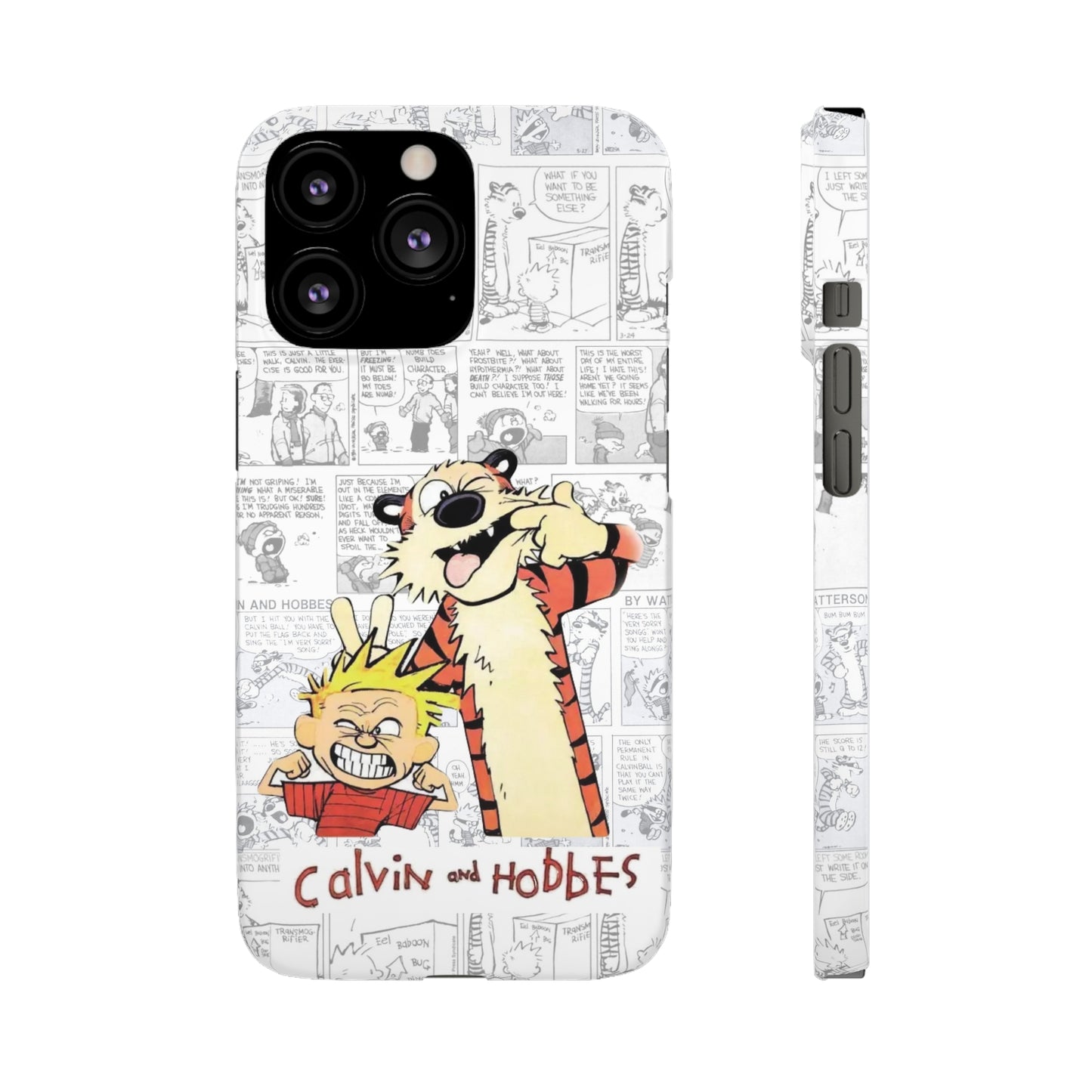 Calvin and Hobbes Comic Unique Case IPhone, Samsung, Google Pixel