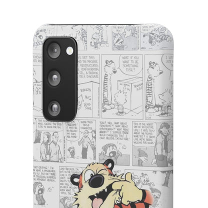 Calvin and Hobbes Comic Unique Case IPhone, Samsung, Google Pixel