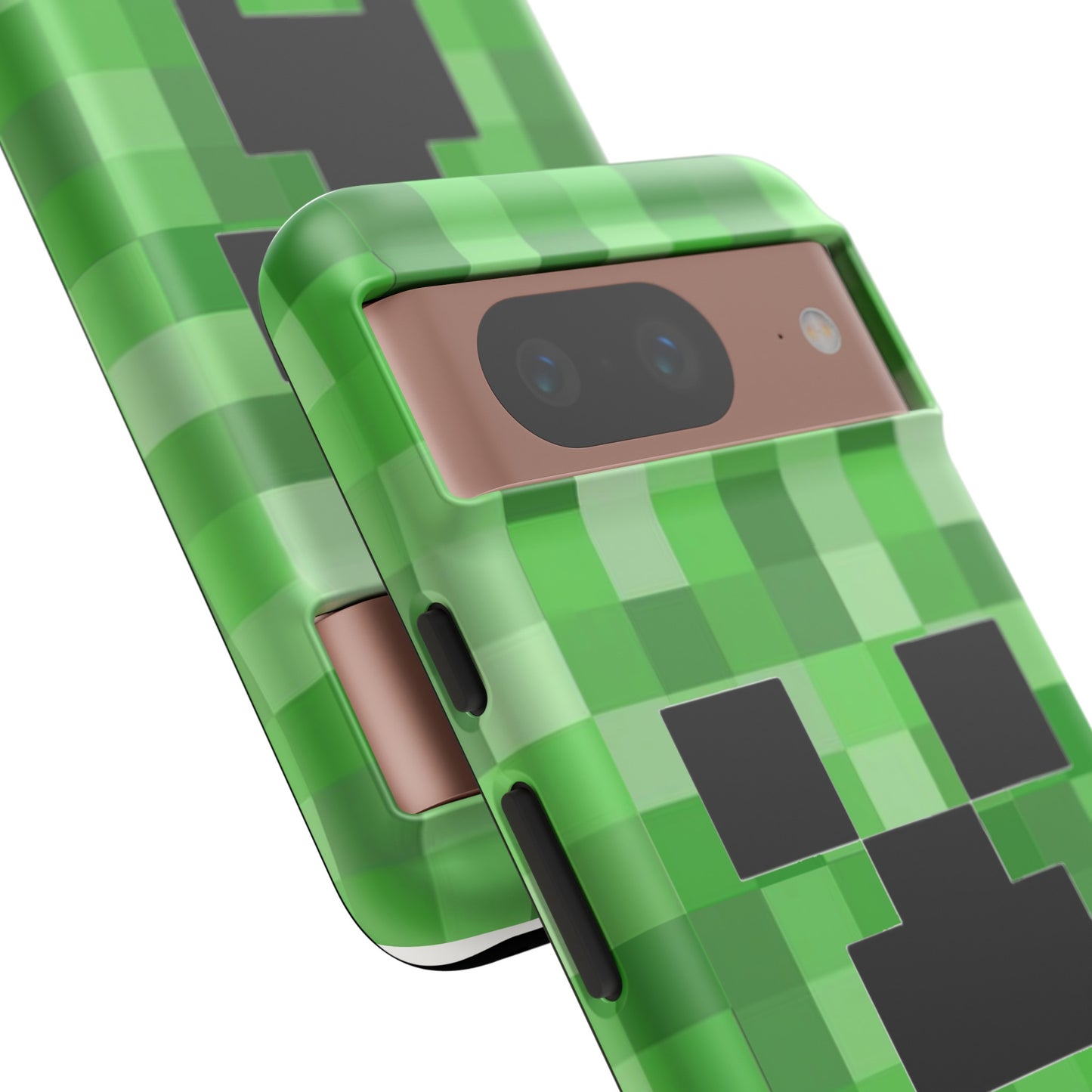 Creeper Minecraft Rugged Phone Case for IPhone, Samsung, Google