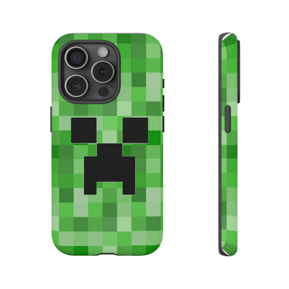 Creeper Minecraft Rugged Phone Case for IPhone, Samsung, Google