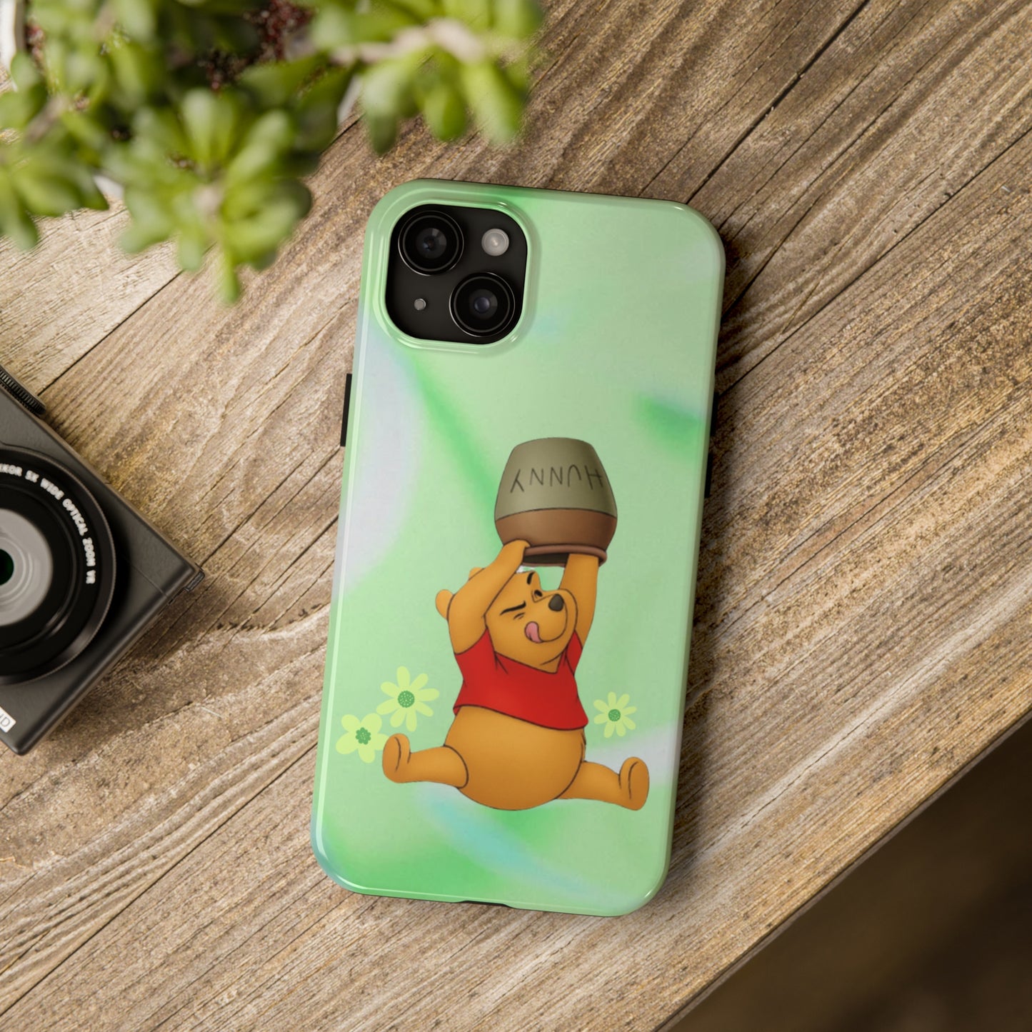 Winnie The Poo iPhone Case Double Layer Protection