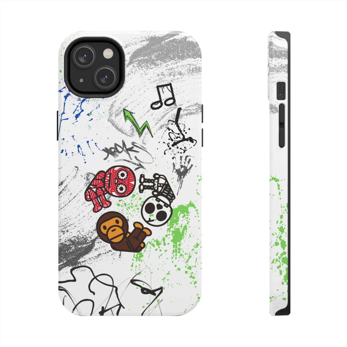 Graffiti Bape Style Phone Case for iPhone and Samsung