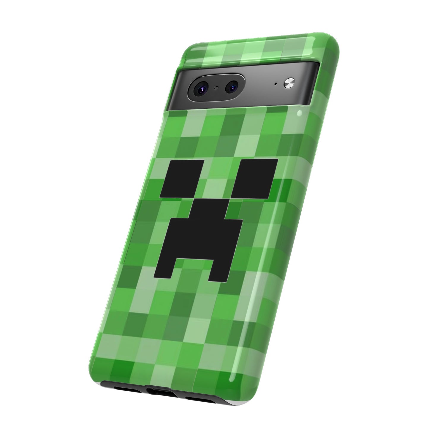 Creeper Minecraft Rugged Phone Case for IPhone, Samsung, Google