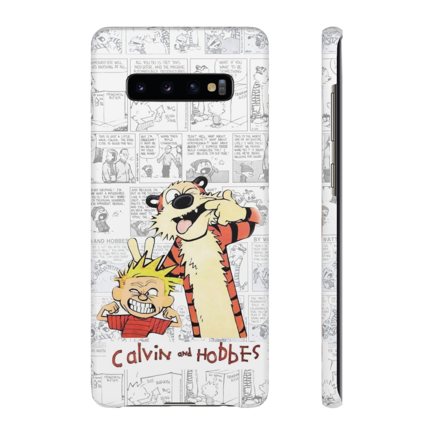 Calvin and Hobbes Comic Unique Case IPhone, Samsung, Google Pixel