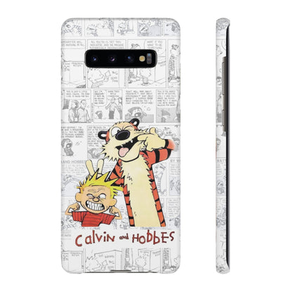 Calvin and Hobbes Comic Unique Case IPhone, Samsung, Google Pixel